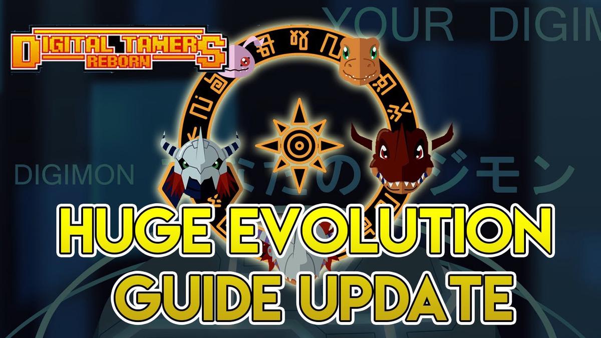 'Video thumbnail for HUGE Update in my Digivolution Guide | Digital Tamers Reborn'