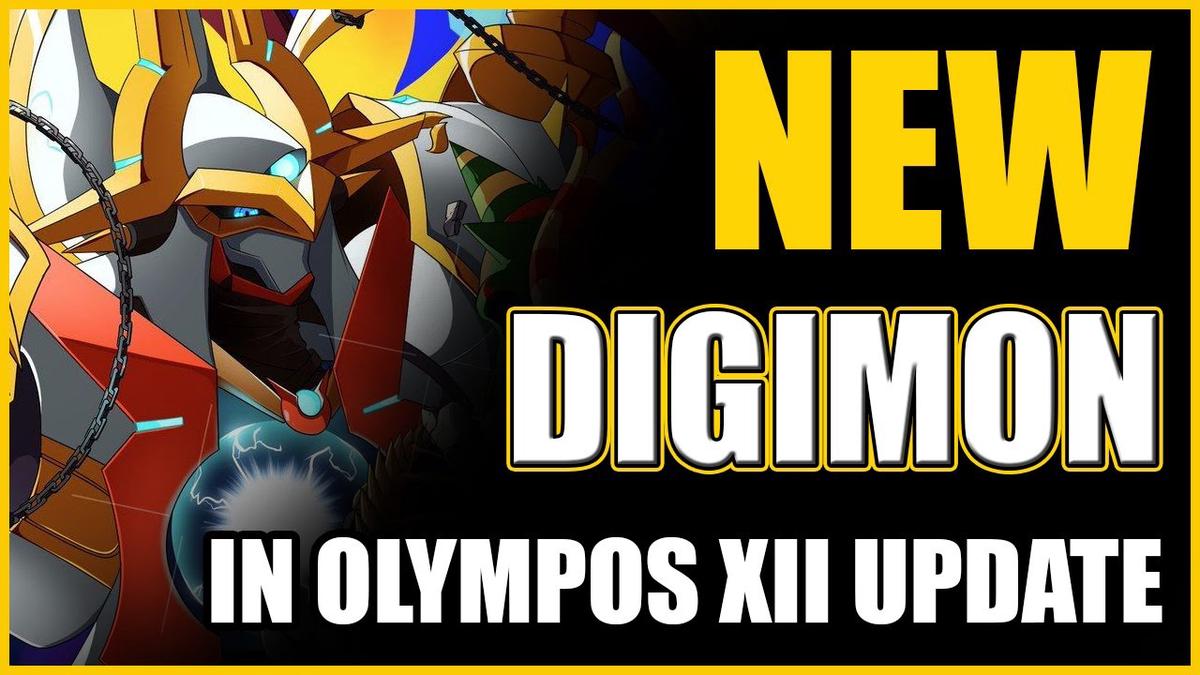 'Video thumbnail for ALL NEW Digimon List | Olympos XII Update Tamers Reborn'